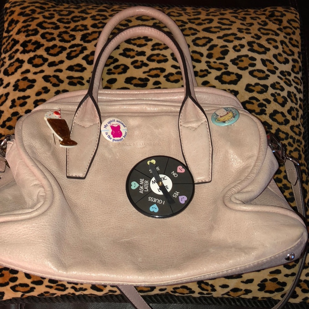 Light creamish pink Aimee Kestenberg bag